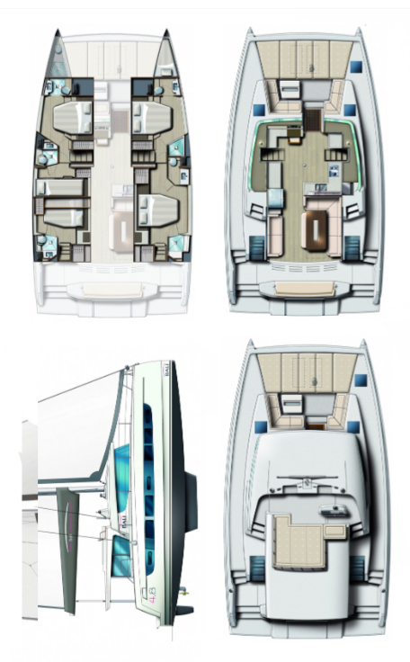 Yacht charter Marmaris - Bali Bali 4.8 on SamBoat