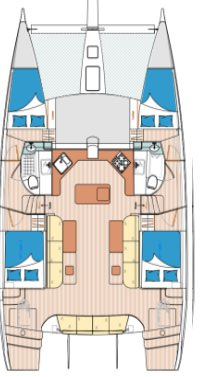 Catamaran hire in Ko Chang (Koh Chang) - Island Spirit Yachts Island Spirit 410