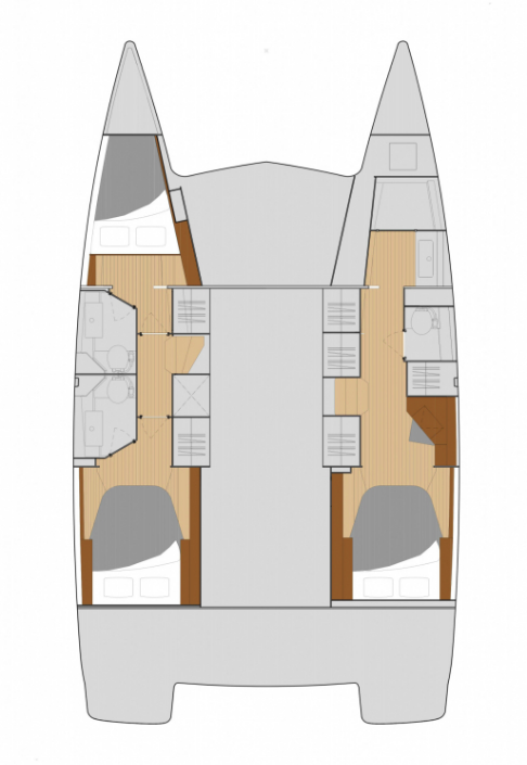 Catamaran hire in La Rochelle - Fountaine Pajot Isla 40