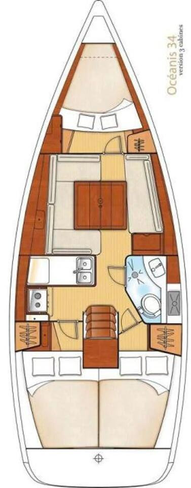 Yacht charter La Rochelle - Bénéteau Oceanis 34 on SamBoat