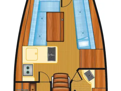 Bénéteau Oceanis 31 charter bareboat or skippered in  Barth