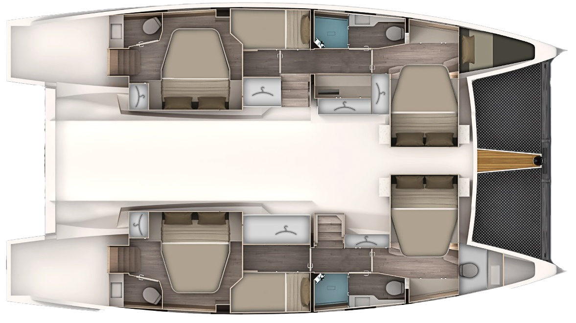 Hire Catamaran with or without skipper Aventura Fethiye
