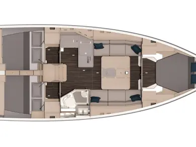 Yacht hire Parish of Saint George cheap Dufour 37