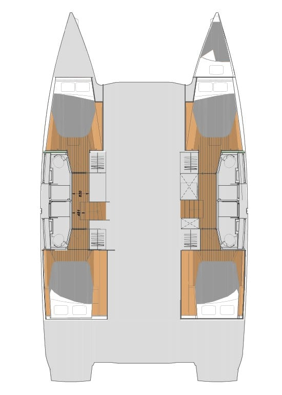 Fountaine Pajot Elba 45 charter bareboat or skippered in  Road Town