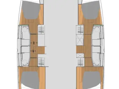 Fountaine Pajot Elba 45 charter bareboat or skippered in  Road Town