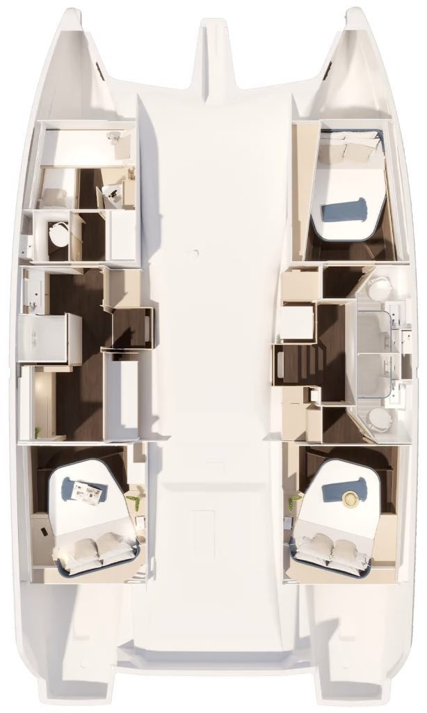 Yacht charter Road Town - Fountaine Pajot Fountaine Pajot FP 44 Maestro - 3 cab. on SamBoat