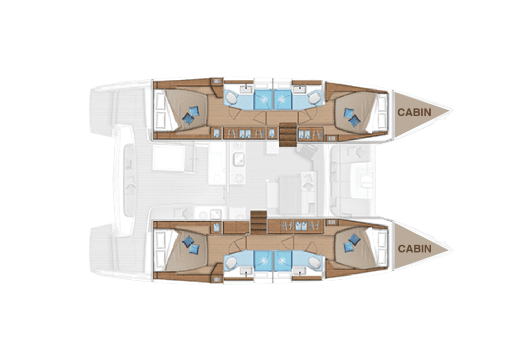 Charter a Lagoon Lagoon 46 in Parish of Saint George on Samboat