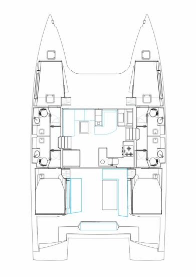 Yacht charter Road Town - Nautitech Nautitech 46 Fly on SamBoat