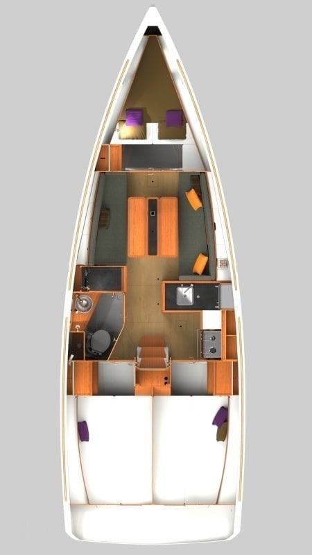 Sailboat hire in Road Town - Jeanneau Sun Odyssey 349