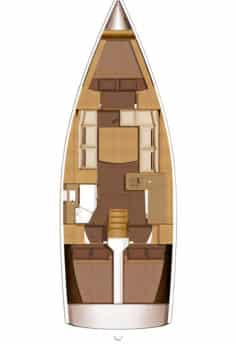Sailboat hire in Toulon - Dufour Dufour 382 Grand Large