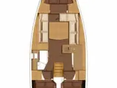 Sailboat hire in Toulon - Dufour Dufour 382 Grand Large