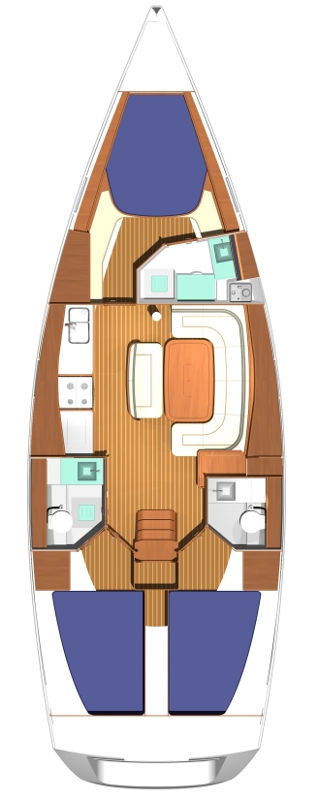 Hire Sailboat with or without skipper Dufour Toulon