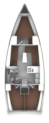 Hire Sailboat Bavaria with a boat licence