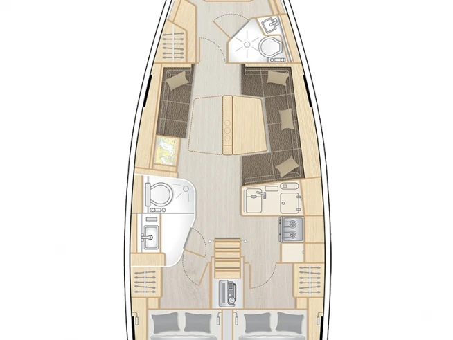 Sailboat to hire Punat at the best price