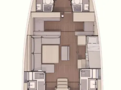Dufour Dufour 530 charter bareboat or skippered in  Cagliari