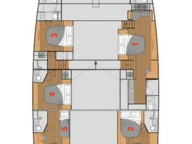 Hire Catamaran with or without skipper Fountaine Pajot Bodrum