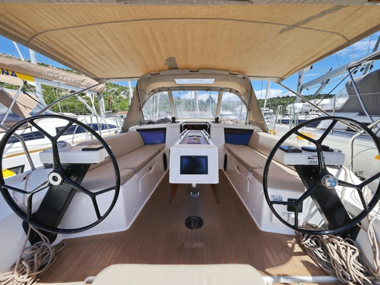 Dufour Dufour 390 charter bareboat or skippered in  Biograd na Moru