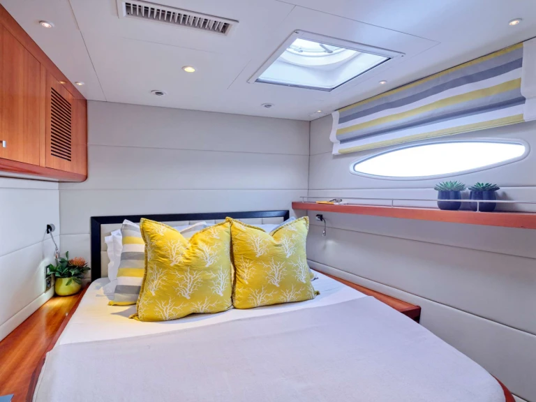 Yacht hire Eden Island cheap Fountaine Pajot Galathea 65