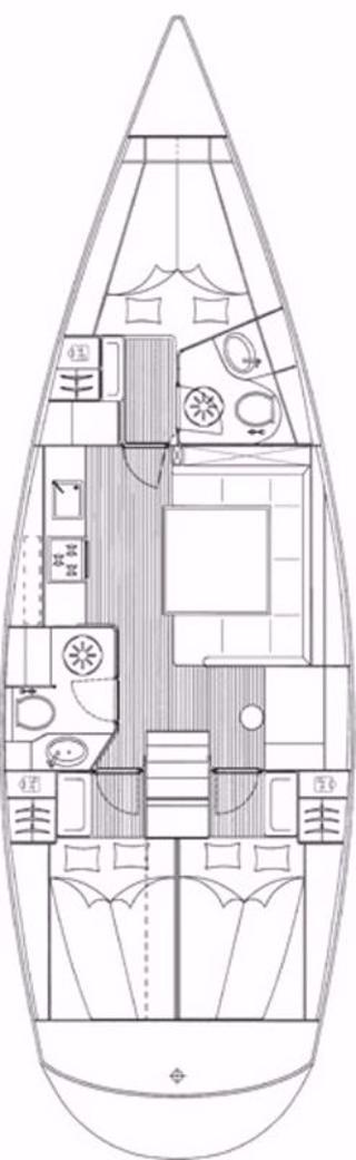 Sailboat hire in Jezera - Bavaria Bavaria 43 Cruiser