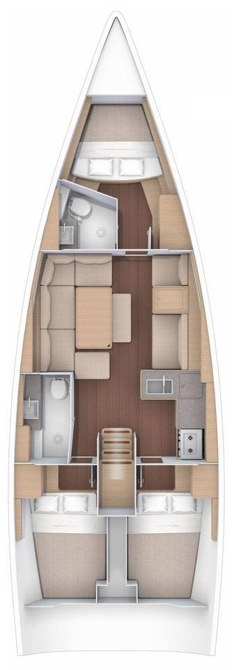 Hire Sailboat Dufour with a boat licence