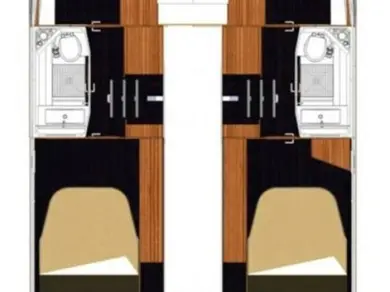 Hire Motorboat Fountaine Pajot with a boat licence