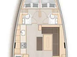 Hanse Hanse 508 charter bareboat or skippered in  Biograd na Moru