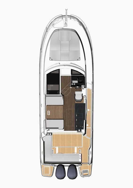 Jeanneau Merry Fisher 1095 Fly charter bareboat or skippered in  Jezera