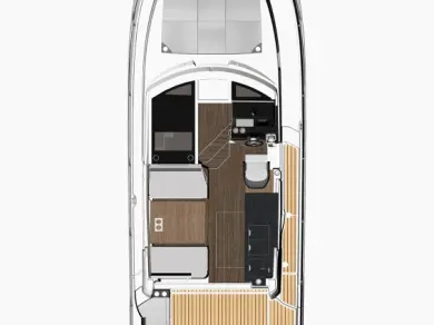 Jeanneau Merry Fisher 1095 Fly charter bareboat or skippered in  Jezera