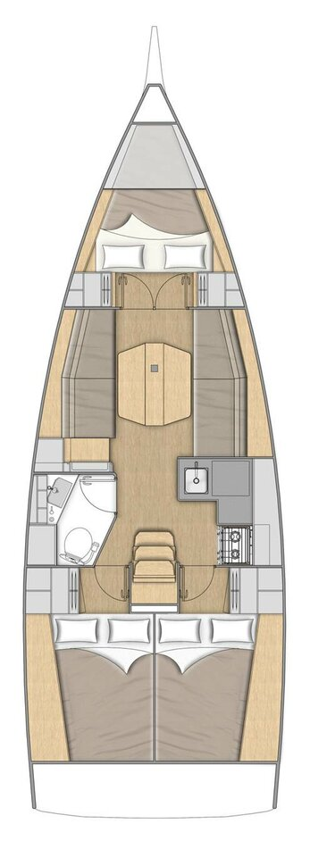 Yacht charter Göcek - Bénéteau Oceanis 34.1 on SamBoat