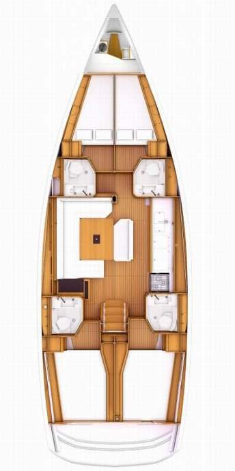 Yacht hire Tropea cheap Sun Odyssey 519