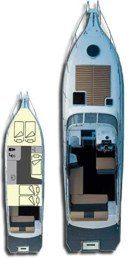 Motorboat to hire Jezera at the best price
