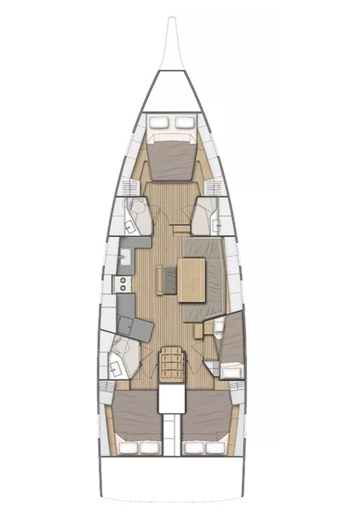 Yacht hire Alimos cheap Oceanis 46.1