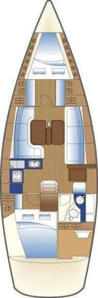 Hire a Bavaria Bavaria 38 Match - 2 cab. Primošten
