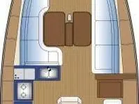Hire a Bavaria Bavaria 38 Match - 2 cab. Primošten