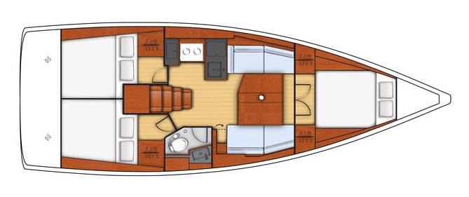 Hire Sailboat with or without skipper Bénéteau Biograd na Moru
