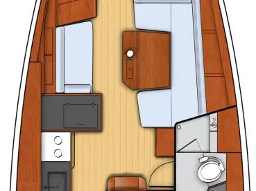 Hire Sailboat Bénéteau with a boat licence