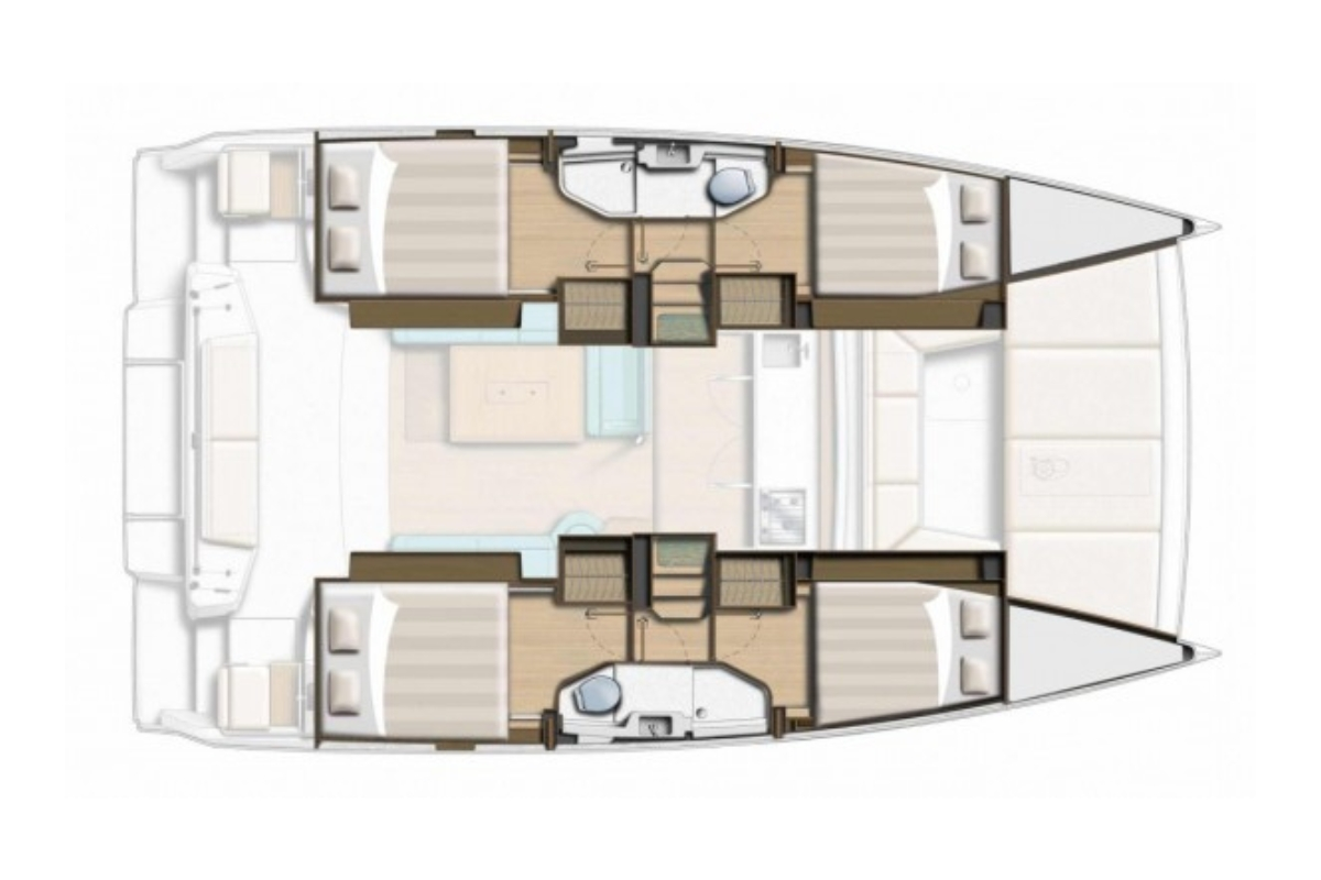 Catamaran to hire Biograd na Moru at the best price