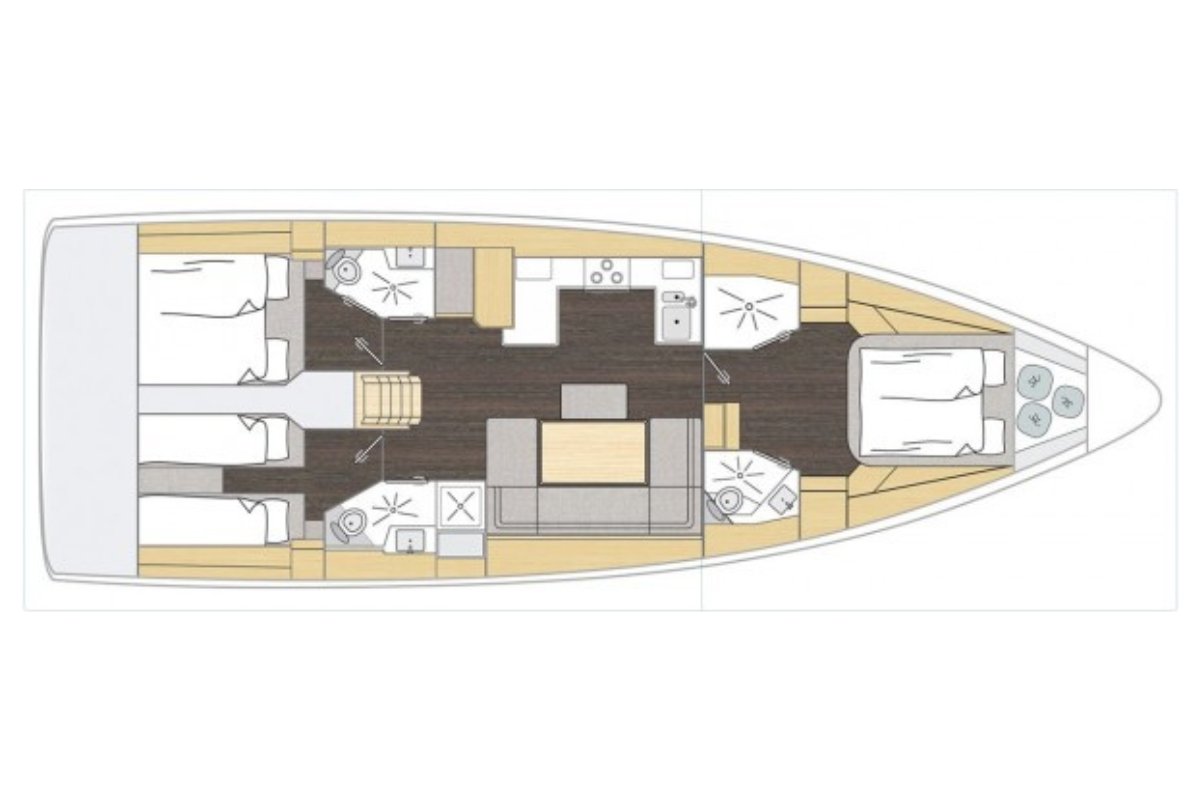 Hire Sailboat Bavaria with a boat licence