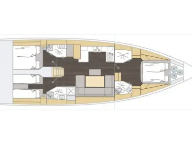 Hire Sailboat Bavaria with a boat licence