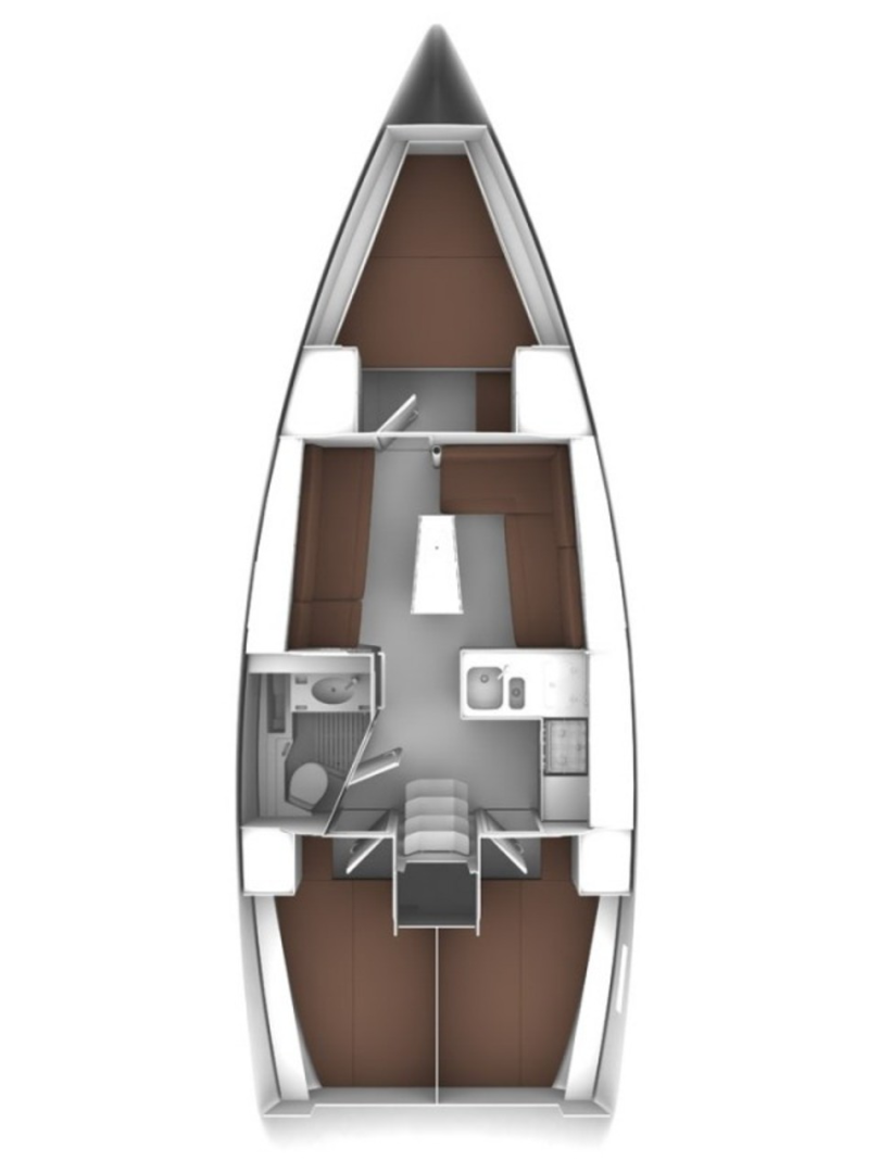 Yacht hire Pirovac cheap Cruiser 37