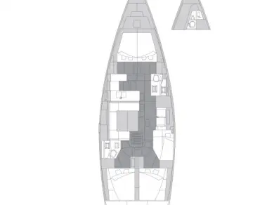 Elan Impression 50.1 charter bareboat or skippered in  Biograd na Moru