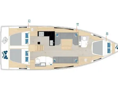 Hire a Hanse Hanse 410 Biograd na Moru