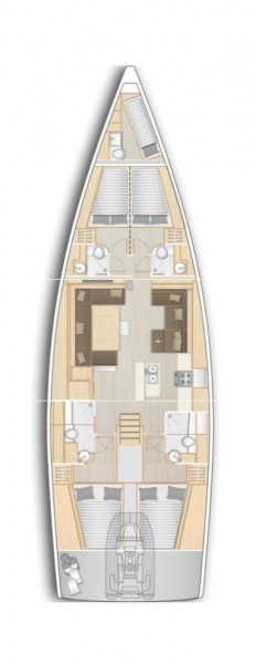 Sailboat hire in Pirovac - Hanse Hanse 588