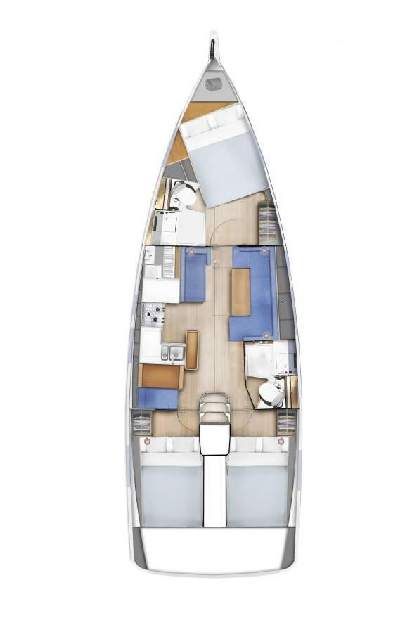 Hire Sailboat with or without skipper Jeanneau Lávrio