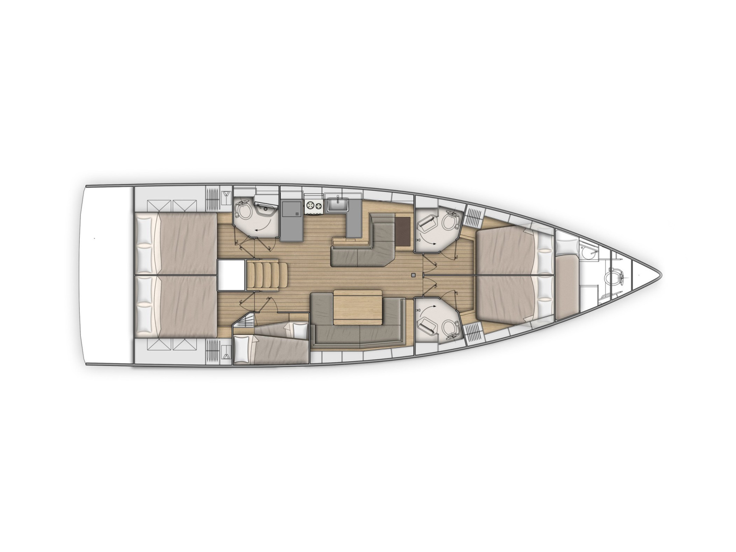 Hire a Bénéteau Oceanis 51.1 Deme of Volos