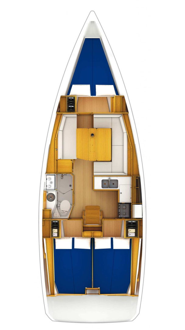 Sailboat hire in Mali Lošinj - Jeanneau Sun Odyssey 389