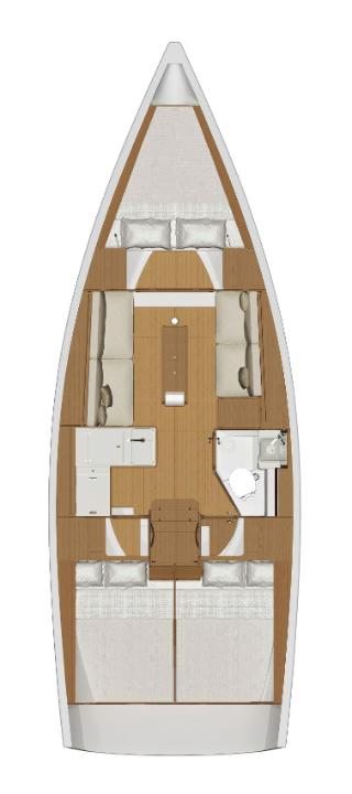Hire Sailboat Dufour with a boat licence