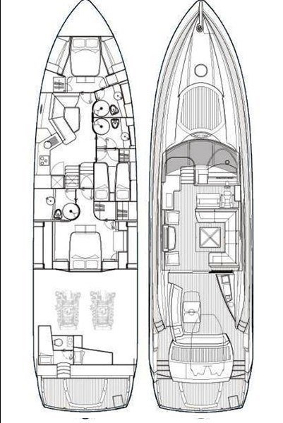 Hire a Sunseeker Sunseeker Predator 72 Kaštela