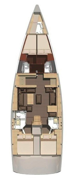 Dufour Dufour 56 Exclusive charter bareboat or skippered in  Primošten