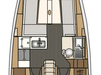 Sailboat hire in Punat - Elan E4